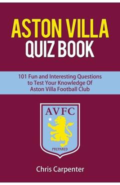 Aston Villa Quiz Book - Chris Carpenter