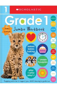 First Grade Jumbo Workbook: Scholastic Early Learners (Jumbo Workbook) - Scholastic