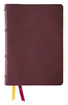 Nkjv, Thompson Chain-Reference Bible, Genuine Leather, Calfskin, Burgundy, Red Letter, Comfort Print - Frank Charles Thompson