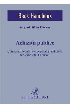 Achizitii publice - Sergiu-Catalin Olteanu