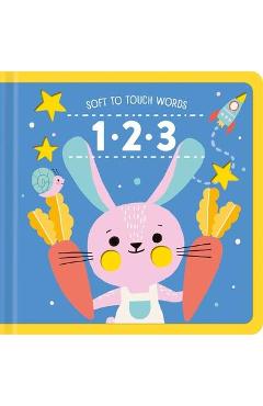 Soft to Touch Words 123 - Little Genius Books