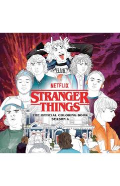 Stranger Things: The Official Coloring Book, Season 4 - Netflix