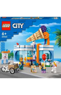Lego city. magazin de inghetata