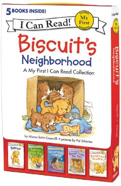 Biscuit's neighborhood: 5 fun-filled stories in 1 box - alyssa satin capucilli