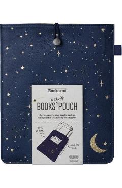 Husa carte: bookaroo. moon and stars