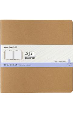Album pentru schite. moleskine art: kraft brown