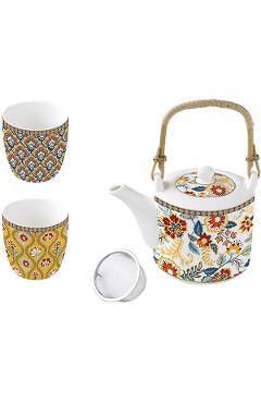 Set ceainic cu 2 cesti. Paisley Abundance