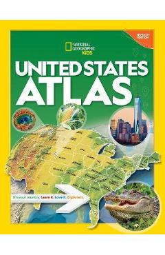 National Geographic Kids United States Atlas 7th Edition - National Geographic