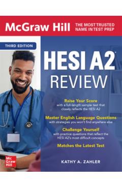 McGraw Hill Hesi A2 Review, Third Edition - Kathy Zahler
