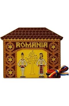 Magnet de frigider: Romania. Poarta Maramureseana