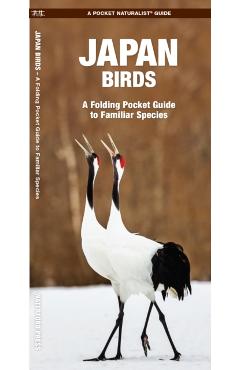 Japan Birds: A Folding Pocket Guide to Familiar Species - James Kavanagh
