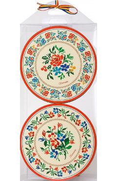 Set suporturi pahare: Model cusaturi romanesti