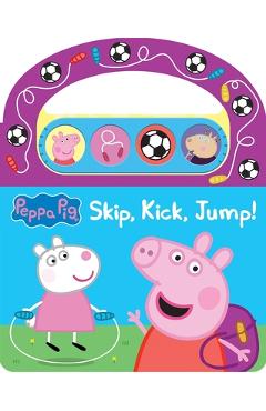 Peppa pig: skip, kick, jump! sound book - pi kids