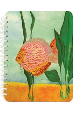 Carnet cu spirala: Discus. Dictando