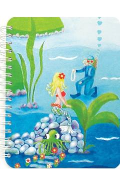 Carnet cu spirala: Romantism acvatic. Dictando