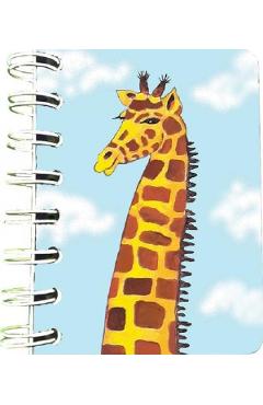 Carnet cu spirala: Girafa. Neliniat
