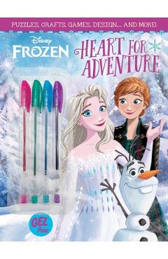 Disney Frozen: Heart for Adventure: With 4 Gel Pens - Editors Of Dreamtivity