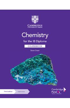 Chemistry for the Ib Diploma Coursebook with Digital Access (2 Years) [With Access Code] - Steve Owen