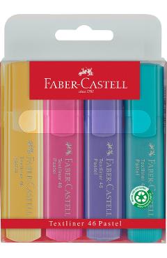Set 4 Evidentiatoare Textmarker Pastel