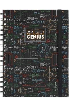 Carnet cu spirala: Genius