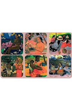 Set 6 suporturi pahare: Paul Gauguin