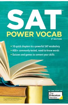SAT Power Vocab, 3rd Edition: A Complete Guide to Vocabulary Skills and Strategies for the SAT - The Princeton Review