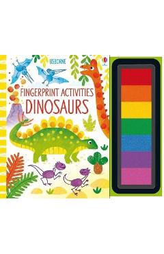 Fingerprint Activities Dinosaurs - Fiona Watt