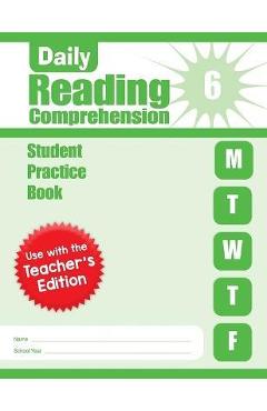 Daily Reading Comprehension, Grade 6 Student Edition Workbook - Evan-moor Corporation