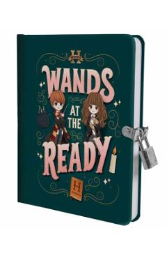 Harry Potter: Wands at the Ready Lock & Key Diary - Insights