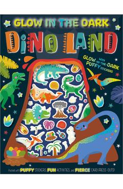 Glow in the Dark Dino Land Activity Book - Sophie Collingwood