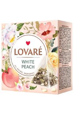 Ceai 15 piramide: White Peach