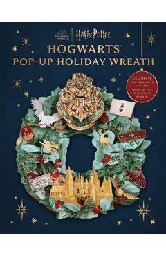 Harry Potter: Hogwarts Pop-Up Holiday Wreath - Insight Editions