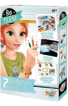 Joc creativ: bijuterii de colorat crazy