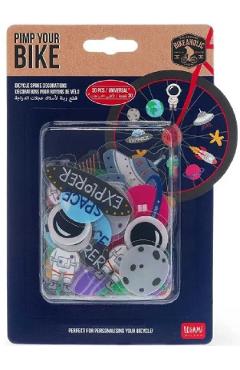 Set 30 stickere pentru bicicleta. Pimp Your Bike! Space