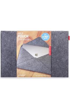 Husa pentru laptop din pasla cu inchidere magnetica