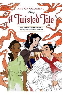 Art of Coloring: A Twisted Tale - Disney Books