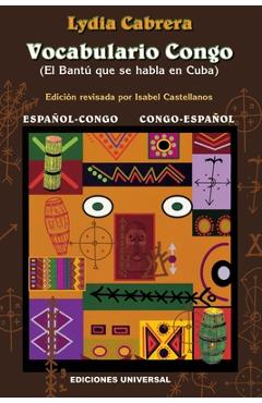 Vocabulario Congo - Lydia Cabrera