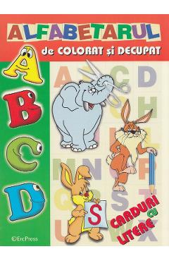 Alfabetarul de colorat si decupat