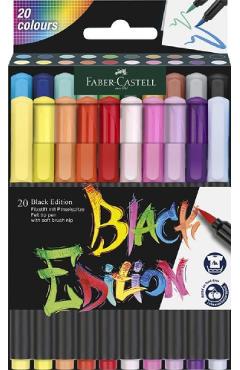 Set Carioci 20 culori. Black Edition