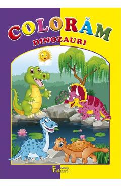 Coloram dinozauri libris.ro imagine 2022