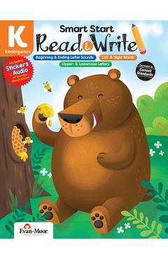 Smart Start: Read and Write, Kindergarten Workbook - Evan-moor Corporation
