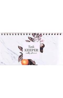Planner saptamanal pentru taskuri: marble task keeper