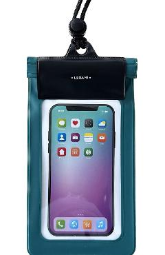 Husa impermeabila pentru telefon: Petrol Blue