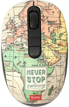 Mouse wireless cu USB. Travel