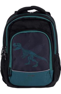 Ghiozdan Misty Black Dinosaur