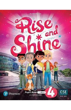Rise and shine. level 4 pupil's book + ebook - anna osborn