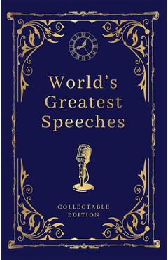 World\'s Greatest Speeches (Deluxe Hardbound Edition) - Various