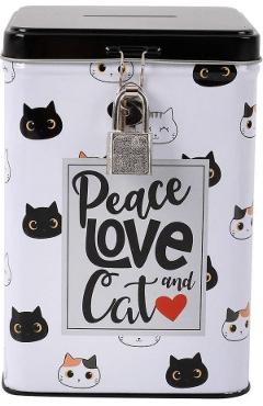 Pusculita: peace love and cat