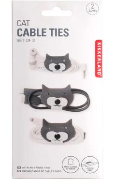 Set 3 organizatoare cabluri: Cat