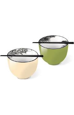 Set 2 boluri Ramen cu betisoare din lemn